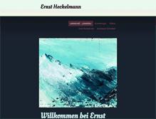 Tablet Screenshot of ernstheckelmann.com